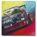 Speedlegend: YOKOHAMA-Rennporsche als rasantes Kunstwerk