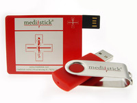 Ein USB-Stick als Lebensretter: „medistick“ speichert Unverträglichkeiten und Patientendaten für den Notfall