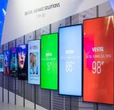 Digital Signage und Touch Display Lösungen von Vestel im Portfolio von COMM-TEC