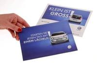 Volkswagen setzt für beleuchtete Print-Werbung auf die i look LED CARD von i look innovations