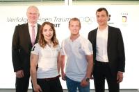 "Verfolge Deinen Traum. Egal was kommt" wird von deutschen Top-Athleten als Botschafter unterstützt