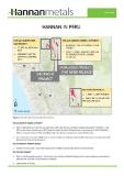 Hannan Discovers First High Grade Copper-Silver Outcrops over 2.5 km Strike at Tabalosos, Peru