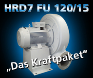 Industrieventilator mit bis zu 20.000 Pa!