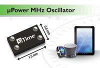 Ultrakompakter µPower MHz Oscillator SiT8021 verbraucht im Standby-Modus weniger als 2 µA Strom