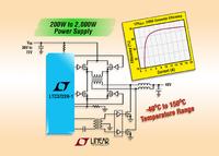 Neues von setron: LTC3722-1: Phasenmodulierter Vollbrücken-DC/DC-Controller