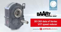 Baart Industrial Group lancia il configuratore di prodotto per i riduttori di velocità della serie Vortex VXT powered by CADENAS