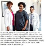 Mount Sinai Medical Center 1st in Tri-State Area to Discharge Patient without Human Heart
