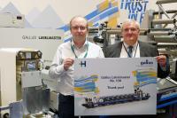 Gallus feiert Verkauf der 100. Gallus Labelmaster