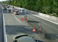 Neuer Radarsensor von Continental ermöglicht leistungsfähigen Motorrad-Notbremsassistenten