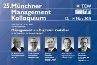 25. Münchner Management Kolloquium - Big Data - Herausforderungen und Lösungen im digitalen Zeitalter