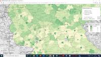 Corona-Karte für Deutschland, Grenzländer, Italien und Spanien jetzt mit vielen Zusatzinformationen auf geomarketing.de