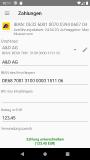 EBICS-App für Android mit Zahlungserfassung