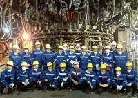 Delegation from Japanese steel institute visits SHARC furnace plant at Hellenic Halyvourgia