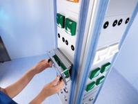 Good Design 2011 award for TRUMPF’s TruPort ceiling-mounted supply unit