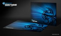 Neue Version des weltweit beliebten ROCCAT(TM) Sense High Precision Gaming Mousepad in der Chrome Blue Edition