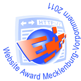 Website Award Mecklenburg-Vorpommern 2011