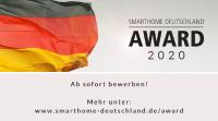 SmartHome Deutschland Award 2020 - ab sofort bewerben