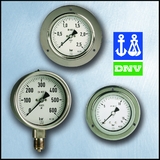 Chemiemanometer mit DNV-Zertifikat