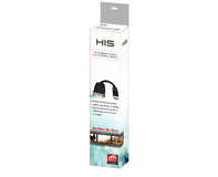 HIS präsentiert Single Link-DVI Eyefinity Adapter zur Verbindung des DisplayPort Ausgang mit einem DVI-fähigen HDTV, Monitor oder Projektor