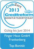 Creditreform Kassel dokumentiert außergewöhnlich gute Bonität des Unternehmens