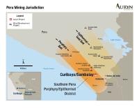 Auryn Commences Work on Curibaya in Southern Peru