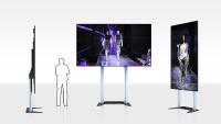 ScreenLifter MOBILE LED 130 jetzt für OPTOMA 130" FHDQ130 QUAD LED-Display erhältlich