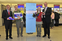 300.000 Delta Air Lines-Passagiere in Berlin