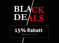 1 Woche Black Deals mit 15% Rabatt auf monitorhalterung.de