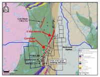 Gold Terra bohrt 5,99 g/t Au über 1,45 m in der Campbell Shear und bestätigt damit die Kontinuität der Zone Kam Point North über 200 m in Fallrichtung, Newmont Option, NWT