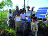 Solar water supply in Pakistan