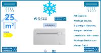 Unico Air Inverter 8 SF Monoblock-Klimagerät 1,8kW Nur Kühlen für 1 Zimmer mit 25 m² Fläche