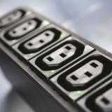 New IEC appliance outlet from SCHURTER provides status indication