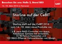 Starline zeigt Neues auf der CeBIT 2016 in Hannover - Halle 2 Stand B53