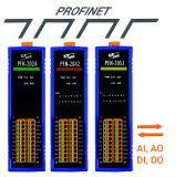 PFN-2000 Serie: PROFINET Module mit analogen und digitalen I/Os
