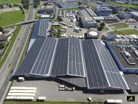 Swiss logistics firm invests in a 2.34 MWp rooftop solar PV system employing Delta inverters