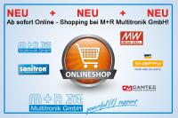 NEU: Web-Shop von M+R Multitronik – powerful(l) support jetzt auch online
