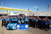 Chevrolet beschert den Motorsporträdern von ATS den Herstellertitel in der Tourenwagen-Weltmeisterschaft, WTCC