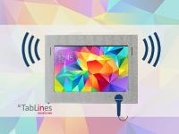 Nutzung eines Tablets mit TabLines TSG Tablet Case als Gegensprechanlage ohne Verluste bei der Sprachübertragung