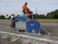 LISSMAC: Neuer LISSMAC Fugenschneider für OAT in Bietigheim