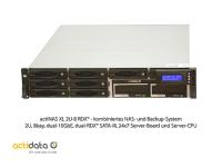 Neues All-in-One-Profi-NAS von actidata kombiniert NAS und Backup in einem 2U Rackmount-System