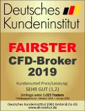 FXFlat bei CFD-Broker-Umfrage 2019 des Deutschen Kundeninstituts gleich mehrfach mit Bestnote ausgezeichnet