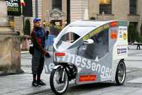 Auszeichnung "Deutschland - Land der Ideen" für Kurierdienst messenger, Berlin