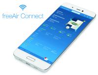 freeAir goes WLAN: Service-Infos und Lüftungs-Steuerung direkt übers Smartphone