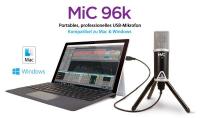 Apogee MiC 96k: Portables, professionelles USBMikrofon für Mac und Windows