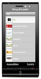 Neu bei 3: SonyEricsson Satio - das Widescreen-Wunder mit scharfer Kamera