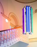 Leuchten von LED Linear illuminieren die farbenfrohe Lichtinstallation von Liz West