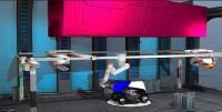 Ein Blick in eine futuristische Umgebung für den Cursor X bei der CES 2020