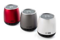 Aiptek Sub-Brand "air2U" präsentiert seine ersten Bluetooth-Lautsprecher mit Freisprecheinrichtung und Gummi-Mantel