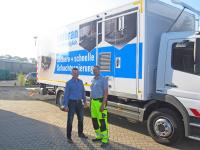 Kanal- und Umwelt-Service Hermens GmbH erwirbt Spezial-LKW für Schachtsanierung