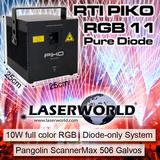 Pure Diode Lasersystem mit 11W aus deutscher Fertigung - RTI PIKO RGB 11 PD